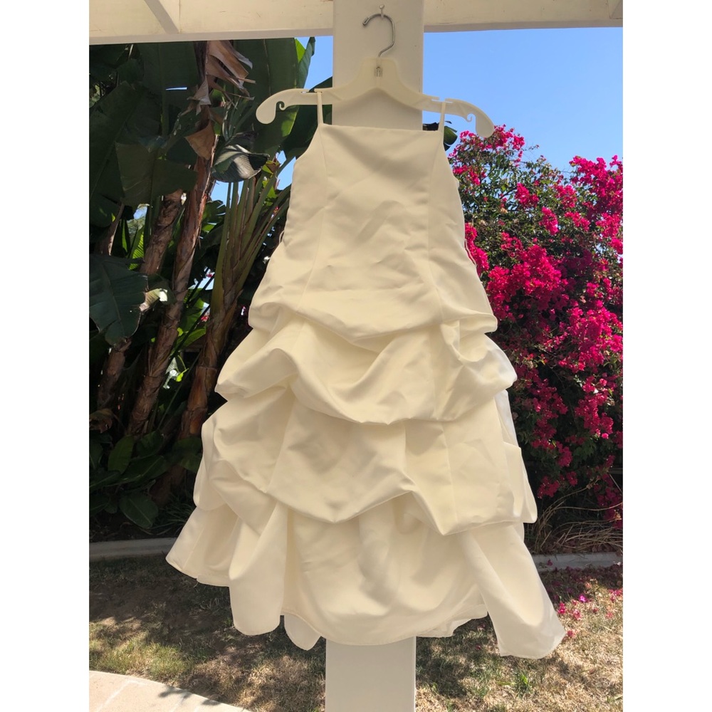 David’s bridal flower girl dress